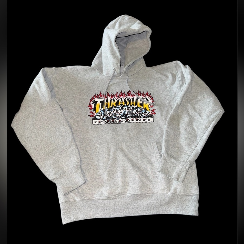 Thrasher Gray Hoodie